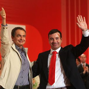 Rodríguez Zapatero y Tomás Gómez