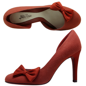 Lela Rose for Payless Quincy Dorsay Bow Glam Pump