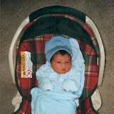 Kai arrives home