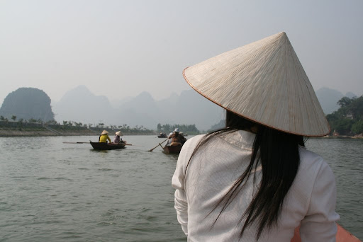 Boat ride to the Perfume Pagoda