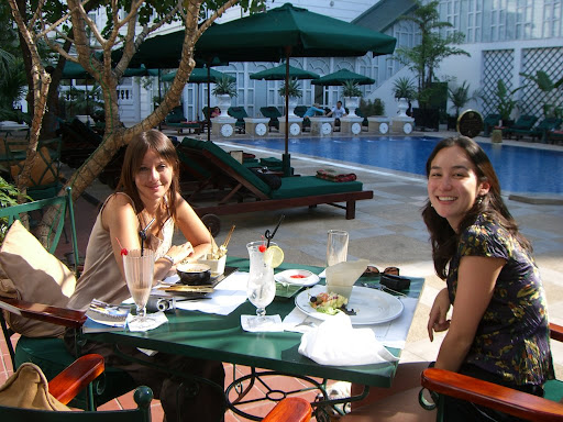 Nat and Shazzy at the Sofitel