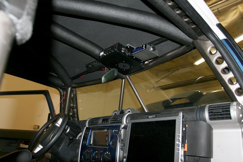 Show me your CB mounting location Toyota FJ Cruiser Forum