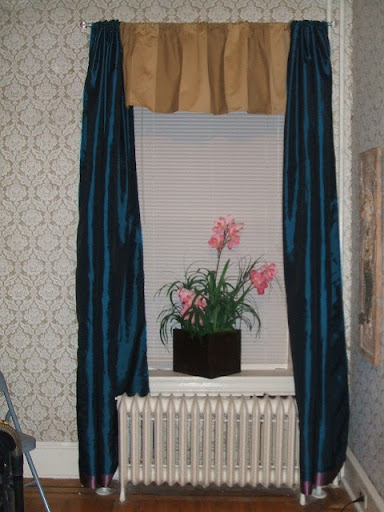 finished curtains