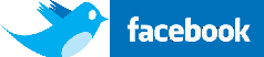 twitter facebook