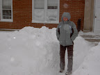 That's quite a snow drift you got there