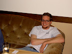 Steve on his couch