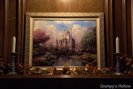 A New Day at the Cinderella Castle on my Mantle