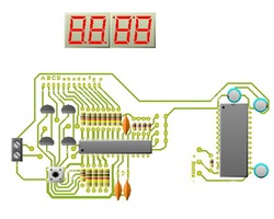 PCB reloj