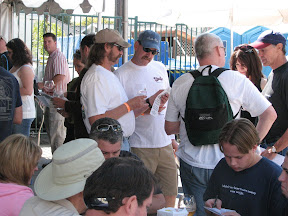 Everybody checking the list to see what to taste next