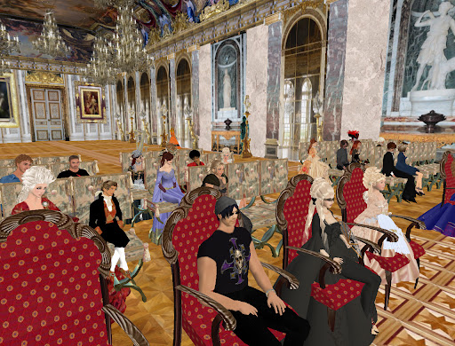 Attending a concert in Versailles City