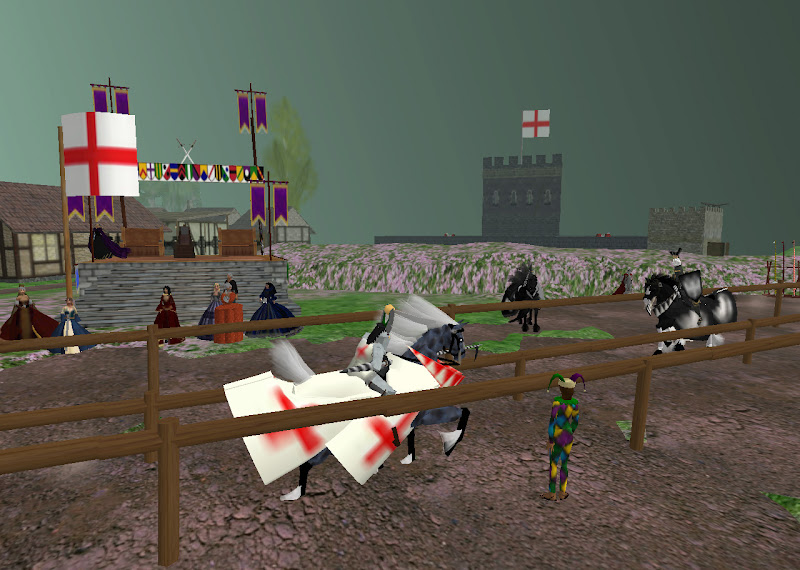A joust!