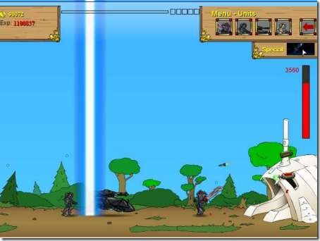 Flash game,Age of War,塔防遊戲,原始人守城遊戲