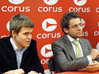 Carlsen en Aronian