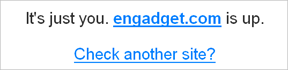 Engadget is UP!
