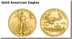 gold american eagles