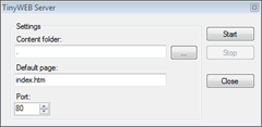 Skitsanos TinyWEB Server
