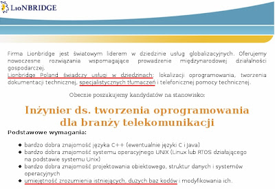 Lionbridge code base