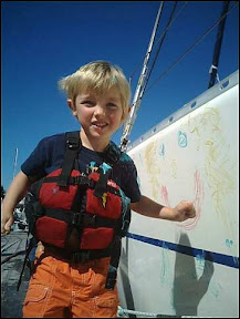 Rowan on the Dock