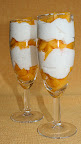 Verrines mangue chantilly au yaourt de soja