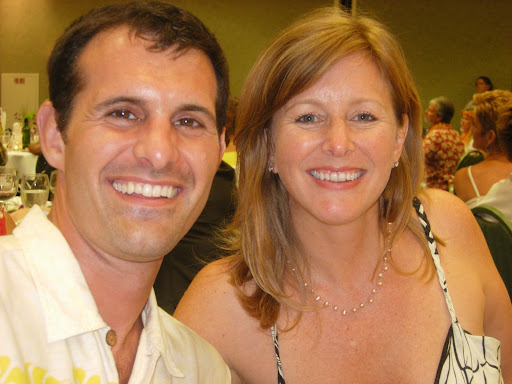 Julie and Eric supporting CCI