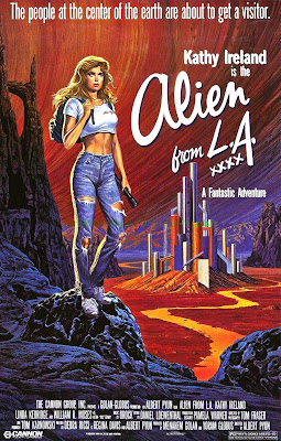 Alien from L.A. (1988, USA) movie poster