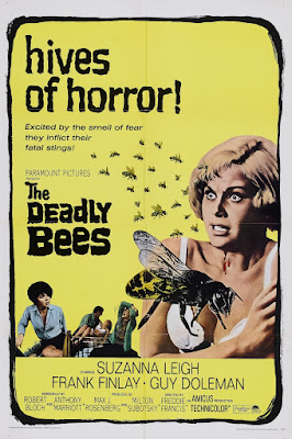 The Deadly Bees (1967, UK) movie poster