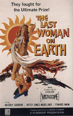 Last Woman on Earth (1960, USA) movie poster