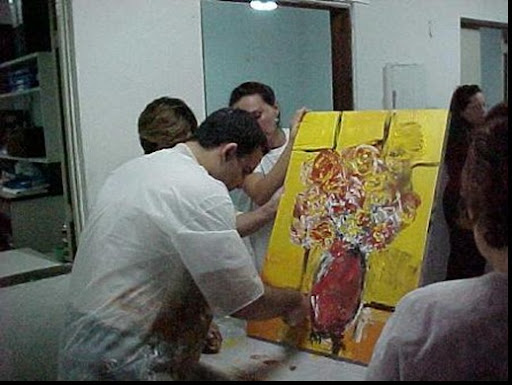 Foto da pintura pronta