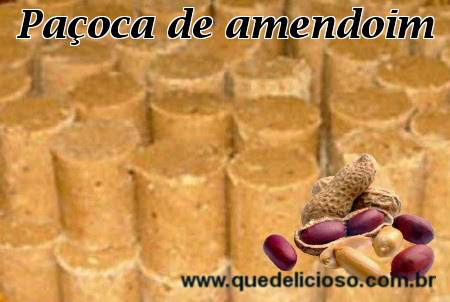Paçoca simples Paçoca simples