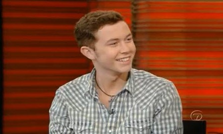 Scotty McCreery participa do Live with Regis and Kelly