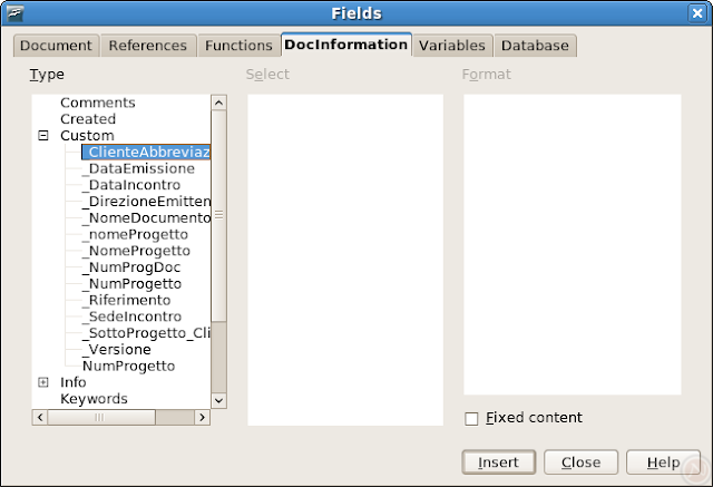 OpenOffice.org 2.4 shows custom properties imported from Word