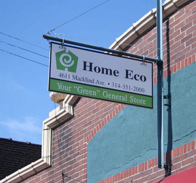 Home Eco sign