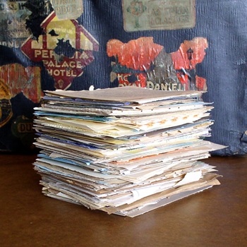 Stack of Scrap Journal pages