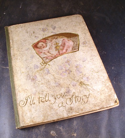 vintage baby book