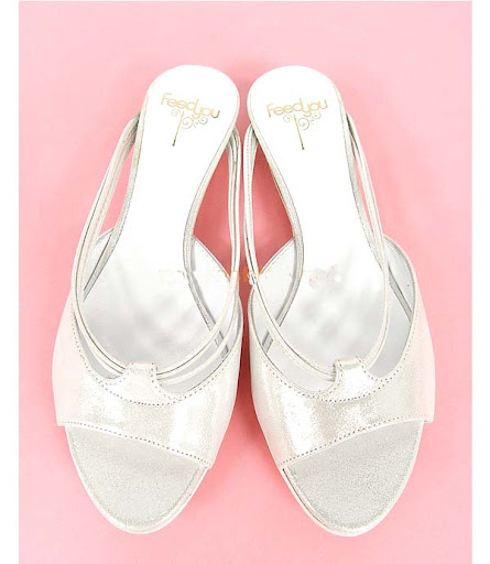 Bridal Shoes Feed You For Sandal With Silver Color