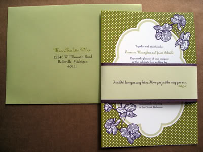 Classic and Elegant Wedding Invitations
