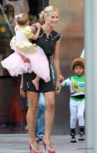 Heidi Klum and her Daughter