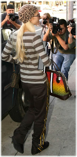 paris hilton and lovely summer bag