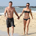 Celebrity's Hot Couple ; Megan Fox + Brian Austin Green in Beach, Kona-Hawaii