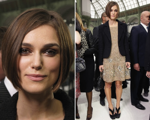 Keira Knightley Debuts Her New Hairstyle At Chanel