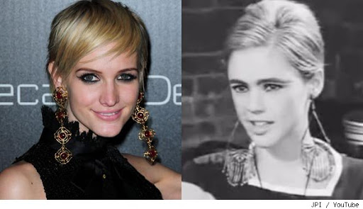 Ashlee Simpson's New Look Channels Edie Sedgwick