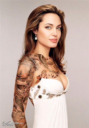 Angelina-Jolie-scary-tattoos-spread-all-over-body