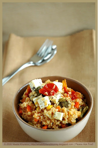 Bulgur Mixed Veg and Feta (02) by MeetaK