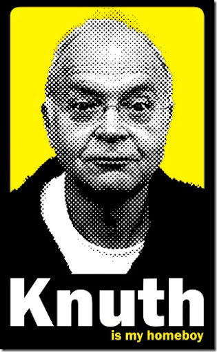 Don Knuth is my homeboy