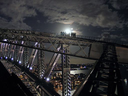 sydney harbour bridge climb face