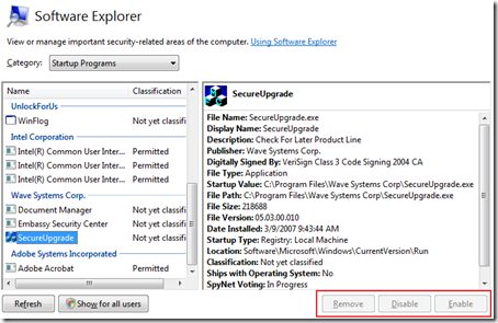 software explorer