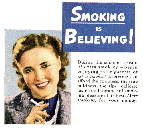 Quite Disturbing Adverts - Smoking