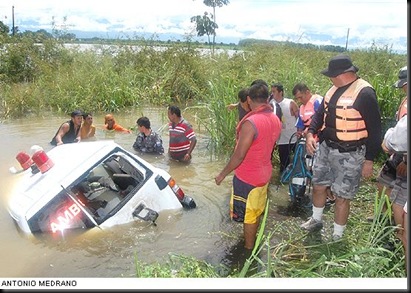 ambulancia inundaciones