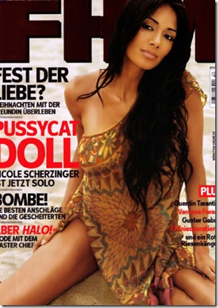 Nicole Scherzinger Covers FHM Germany December 2007