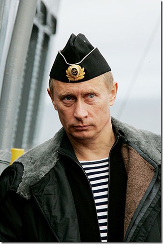 picture of Vladimir Putin who was named as time person of year 2007